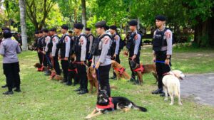 Datasemen K9 Polri Turut Amankan World Water Forum Ke-10 di Bali