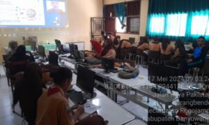 SMPN 2 Rogojampi Gelar Nobar, untuk Dukung Program “Banyuwangi Makin Cakep Digital”