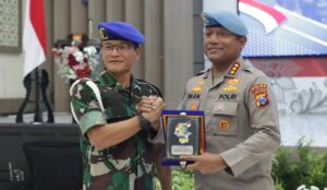 Polda Jatim dan Kodam V Brawijaya Pererat Soliditas dan Sinergitas Wujudkan TNI – Polri Solid