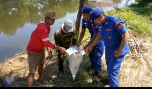 Peduli Lingkungan Polresta Sidoarjo Bersama Warga Bersihkan Sampah di Pesisir Pantai