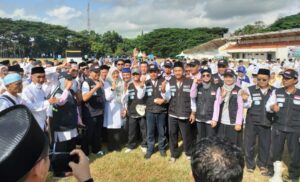 Ribuan Jamaah Haji Banyuwangi, Antusias Ikuti Manasik Haji di GOR Tawangalun
