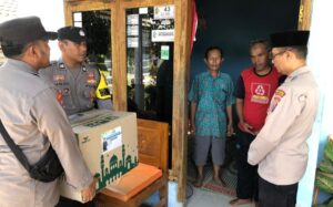 Polri Peduli, Polres Tulungagung Beri Bantuan Keluarga Balita yang Diduga Dibunuh Ayah Kandungnya