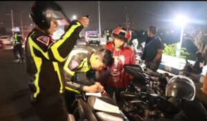 Polres Pacitan Amankan 29 Motor Diduga Balapan Liar