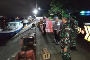 Sinergi Koramil 0825/01 Banyuwangi Dan Polsek Tingkatkan Patroli Dalam Jaga Kondusifitas Wilayah