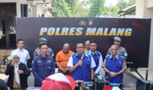 Polisi Amankan Tersangka Pungli Pembuatan Dokumen Kependudukan di Kabupaten Malang