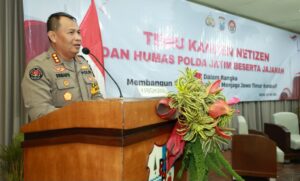 Buka Temu Kangen Netizen Kabidhumas Polda Jatim Bersama 39 Net dari Berbagai Daerah