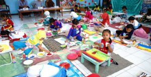 Gemasnya Penampilan Ratusan Anak TK se-Banyuwangi di Lomba Kreativitas