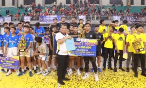 Putra BOMA Bojonegoro Jadi Juara di Kejurprov Bola Voli U-17