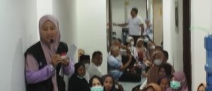 Jamaah Haji Banyuwangi di Makkah, Semangat Ikuti Senam Haji untuk Kebugaran