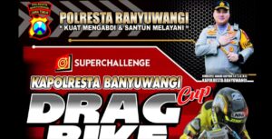 Sambut HUT Bhayangkara ke -78, Polresta Gelar Event Drag Bike Kapolresta Cup
