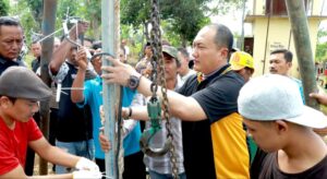 Polresta Banyuwangi Buatkan Sumur Bor untuk Warga Daerah Rawan Kekeringan