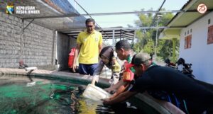 Briptu Eva Sefi Wulandari, Polwan Bhabinkamtibmas yang Tingkatkan Perekonomian Warga Melalui Budidaya Ikan