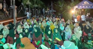 Ribuan Warga Hadiri Acara Palurejo Bersholawat, Bersama Majlis Taklim Sholawat Barokatul Wasilah Banyuwangi