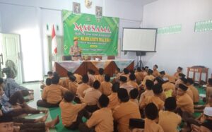 Polsek Wuluhan Gelar Penyuluhan Bahaya Bullying di MTs Nahdlatuth Talabah