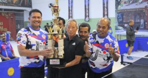 Semarak Bhayangkara EAK Cup 2024, 144 Atlet Tenis Meja Bersaing Ketat di Klenteng Eng An Kiong