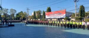Apel Gelar Pasukan Operasi Patuh Semeru 2024 di Polresta Banyuwangi, Upaya Menciptakan Kamseltibcarlantas