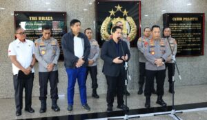 Kapolri dan Ketum PSSI Bertemu, Pastikan Penyelenggaraan Piala Presiden Berjalan Aman dan Lancar