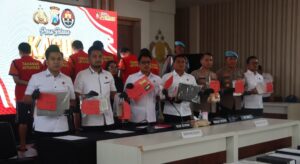 Polrestabes Surabaya Berhasil Ungkap Judol, 6 Tersangka Diamankan