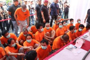 Polrestro Jakpus Lakukan Operasi Skala Besar, Tangkap 26 Tersangka Narkoba dan menyita 2 Kg Sabu di Kalipasir