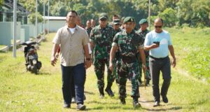 Dandim 0825/Banyuwangi Dampingi Wakasad Tinjau Batalyon 515 UTY/9/2 Kostrad