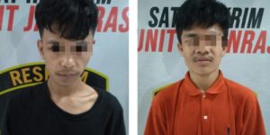 Polres Tanjungperak Berhasil Amankan Dua Tersangka Curas Beraksi di 12 TKP Surabaya dan Gresik