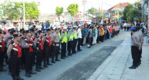 Polisi Lakukakan Pengamanan, Gresik Bersholawat di Pulau Bawean Berjalan Kondusif