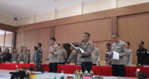 Polresta Sidoarjo Gelar TFG dan TWG Pengamanan Pilkada Serentak 2024