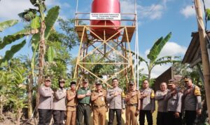 Kapolres Jember Resmikan Sumur Bor Bhayangkara Tatag Trawang Tungga di Candijati