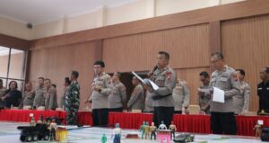 Polresta Sidoarjo Gelar TFG dan TWG Pengamanan Pilkada Serentak 2024