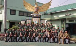 Kapolres Jember Sambut Kunjungan Kerja Danrem 083/BDJ di Kodim 0824