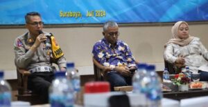 Polres Pelabuhan Tanjungperak Gelar FGD Ajak Semua Elemen Wujudkan Kamseltibcarlantas