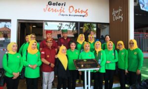 Anna Reynhard Resmikan Galeri Osing Jeruji di Lapas Banyuwangi