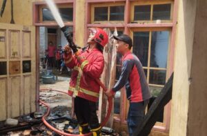 Kebakaran Rumah di Pesanggaran, Kerugian Capai Rp.100 juta
