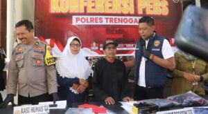 Wujud Empati, Polisi Beri Santunan dan Bantuan Kakek Korban Curas di Trenggalek