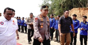 Kapolri Laksanakan Peletakan Batu Pertama Pembangunan Gedung Pusdiklat SPSI di Kawasan Jatiluhur Kab. Purwakarta