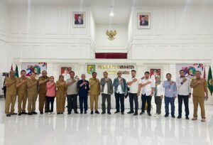 SATGASSUS PENCEGAHAN TIPIKOR PANTAU PROYEK PENINGKATAN DAN PEMELIHARAAN JARINGAN IRIGASI TERSIER DI SUMUT