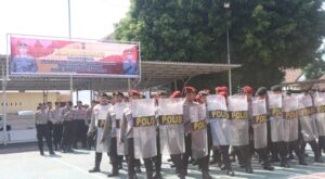 Untuk Pengamanan Pilkada Serentak 2024 Polres Bondowoso Tingkatkan Kemampuan Dalmas