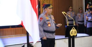 Kapolri Pimpin Kenaikan Pangkat 16 Pati Polri