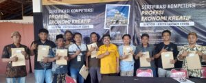 Sertifikasi Kompetensi Profesi Ekonomi Kreatif Sub Sektor Kriya Logam Keris di Sumenep