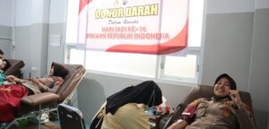 Sambut Hari Jadi Polwan ke-76, Srikandi Bhayangkara Polres Mojokerto Gelar Donor Darah