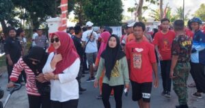 Puncak Perayaan HUT RI ke-79 di Pakis Krajan, Gelar Senam dan Jalan Sehat Berhadiah