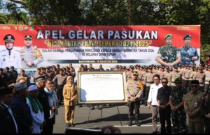 Gelar Simulasi Sispamkota Polresta Banyuwangi Pastikan Kesiapan Pengamanan Pilkada Serentak 2024