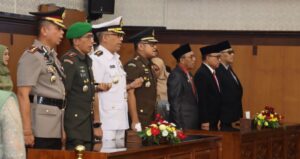 Forkopimda Banyuwangi Hadiri Pelantikan Anggota DPRD periode 2024-2029