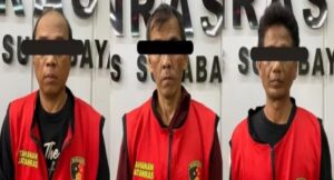 Polrestabes Surabaya Berhasil Amankan Tiga Tersangka Sindikat Curanmor
