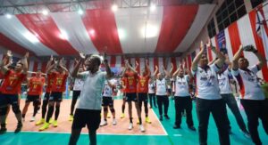Bola Voli Kapolri cup 2024 zona 4 Jatim Unggul 3-0 atas Jateng