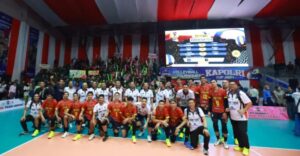 Bermain Sempurna Tim Voli Putra dan Putri Polda Jatim Juara Zona 4 Kapolri Cup 2024