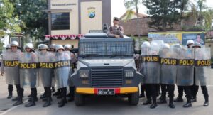 Polres Kediri Kota Tingkatkan Kemampuan Dalmas Untuk Pengamanan Pilkada 2024