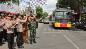 Polres Tulungagung Salurkan Bantuan 100 Tangki Air Bersih ke 19 Dusun di 6 Kecamatan