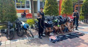 Polres Gresik Amankan Gerombolan Pemuda Bawa Sajam Diduga Hendak Tawuran