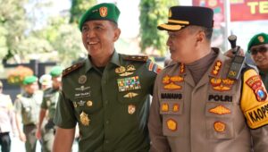 Perkuat Sinergitas TNI-Polri, Pangdam V Brawijaya kunjungi Polresta Banyuwangi